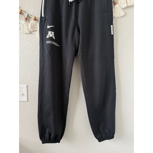 Nike Dri Fit Travel Fleece Terry Jogger Pant Black MN University Sporty Mens LT - Picture 4 of 9